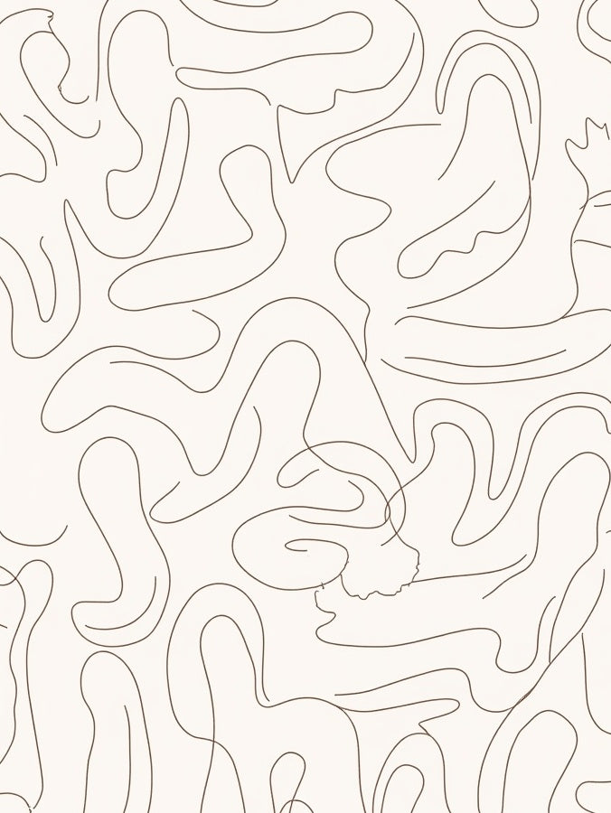 Abstract Line Art Pattern Rug