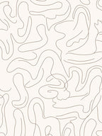 Abstract Line Art Pattern Rug