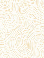 Swirling Lines Abstract Pattern Rug
