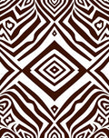 Bold Abstract Zebra Stripe Pattern Rug