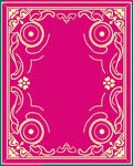 Vibrant Floral And Circular Border Design Rug