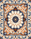 Mandala Floral Pattern Rug