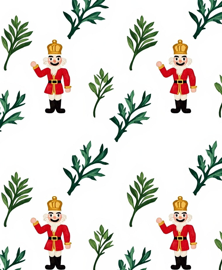 Nutcracker Festive Foliage Print Rug