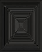 Modern Geometric Tunnel Illusion Rug
