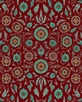 Elegant Floral Inspired Medallion Pattern Rug