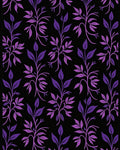 Purple Vine Pattern Rug