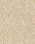 Hand Drawn Zigzag Chevron Lines Pattern Rug
