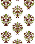 Classic Floral Crest Pattern Rug