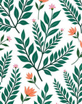 Whimsical Botanical Design Rug