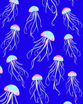 Oceanic Jellyfish Pattern Rug