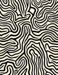 Bold Abstract Wavy Stripe Rug