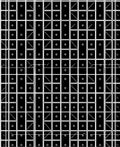 Abstract Square Dot Modern Pattern Rug