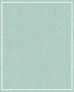 Abstract Swirling Contour Pattern Design Rug