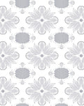 Ornate Floral Pattern with Inlay Details Rug