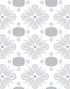 Ornate Floral Pattern with Inlay Details Rug