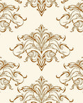 Classic Floral Swirls Ornament Pattern Rug