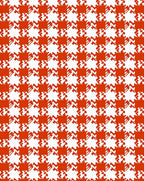 Classic Houndstooth Pattern Rug