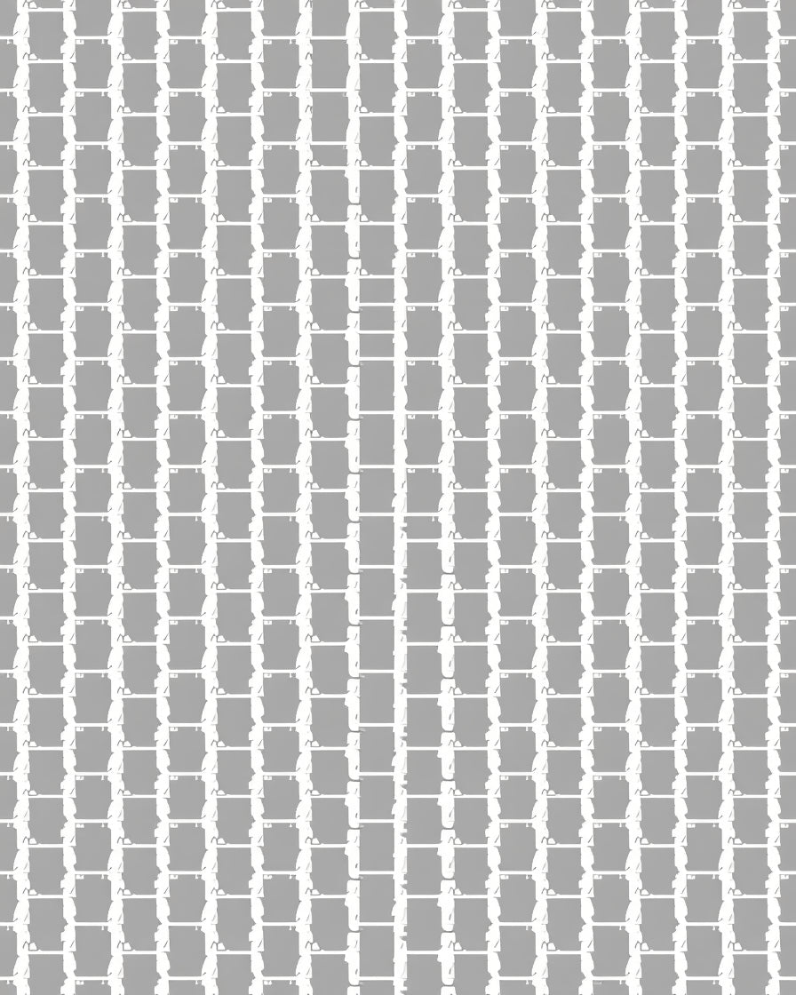 Abstract Grid Contemporary Pattern Rug
