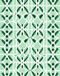 Geometric Lattice Garden Pattern Rug