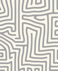 Abstract Maze Pattern Design Rug