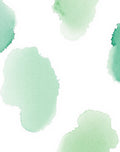 Abstract Green Watercolor Splatter Rug