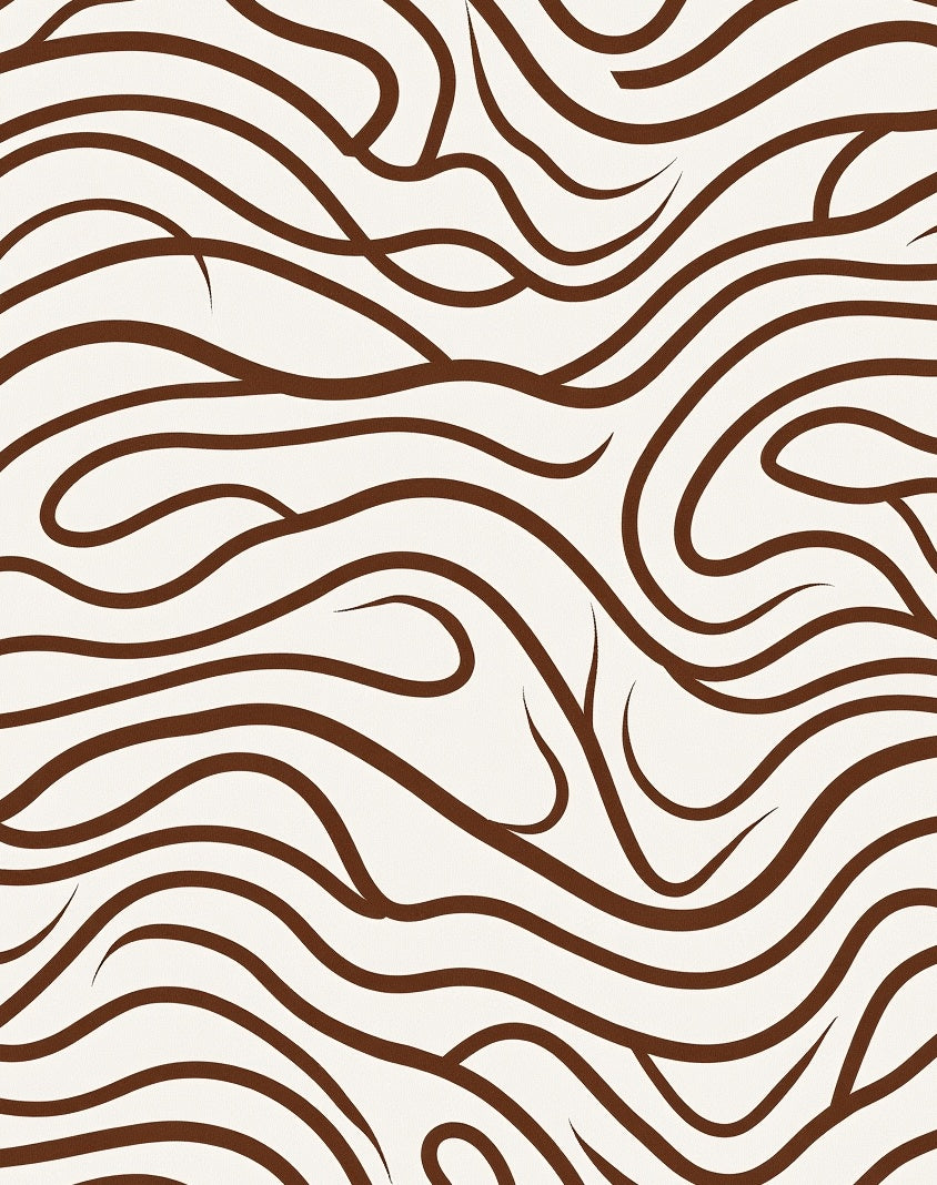 Organic Swirl Pattern Rug
