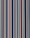 Classic Navy Red White Stripes Rug