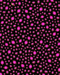 Pink Gemstone Pattern Print Rug
