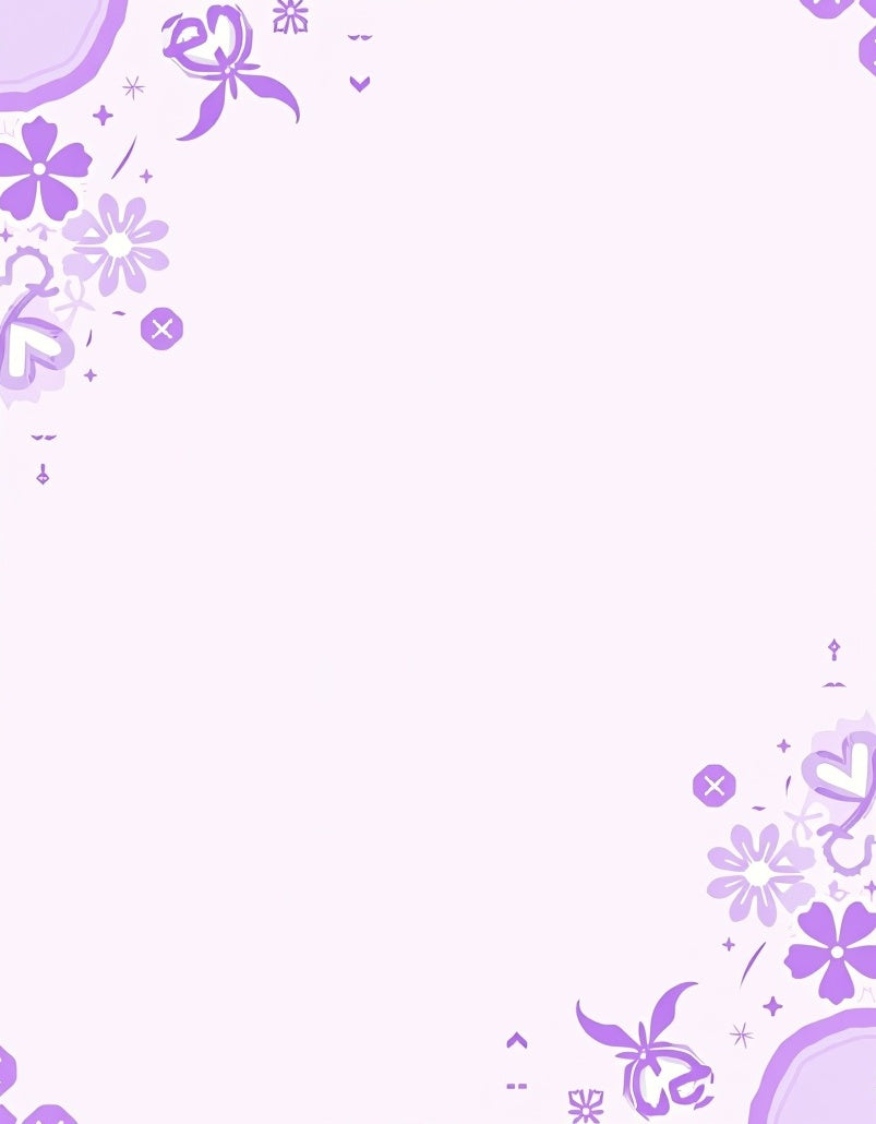 Sweet Floral Pattern Pastel Rug