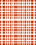 Warm Red Plaid Pattern Design Rug