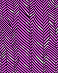 Pink Black Wavy Stripe Design Rug
