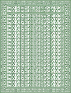 Intricate Geometric Patterned Design Rug