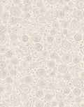 Abstract Spiral Blob Organic Pattern Rug