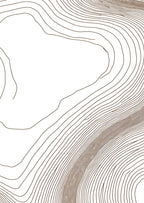 Contour Line Map Abstract Rug