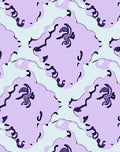 Whimsical Abstract Swirls Pattern Rug