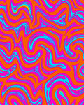 Vibrant Swirls Bold Pattern Rug