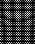 Black White Dot Pattern Design Rug
