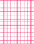 Pink Plaid Classic Pattern Rug