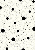 Scattered Circles Modern Pattern Rug