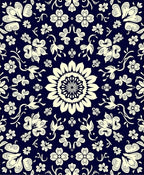 Floral Mandala Patterned Ground Rug