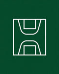Modern Minimalist Court Rug
