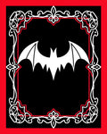 Gothic Bat Frame Designer Rug