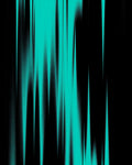 Teal 2 Tone Vertical Gradient Rug