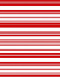 Red White Stripe Pattern Design Rug
