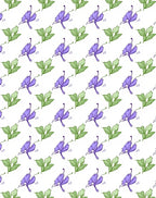 Foliage Flower Pattern Delight Rug