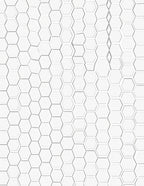 Subtle Hexagonal Patterned Modern Rug