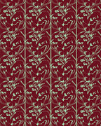 Art Nouveau Floral Vine Pattern Rug