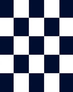 Classic Checkerboard Pattern Rug