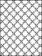Interlocking Diamond Abstract Motif Rug