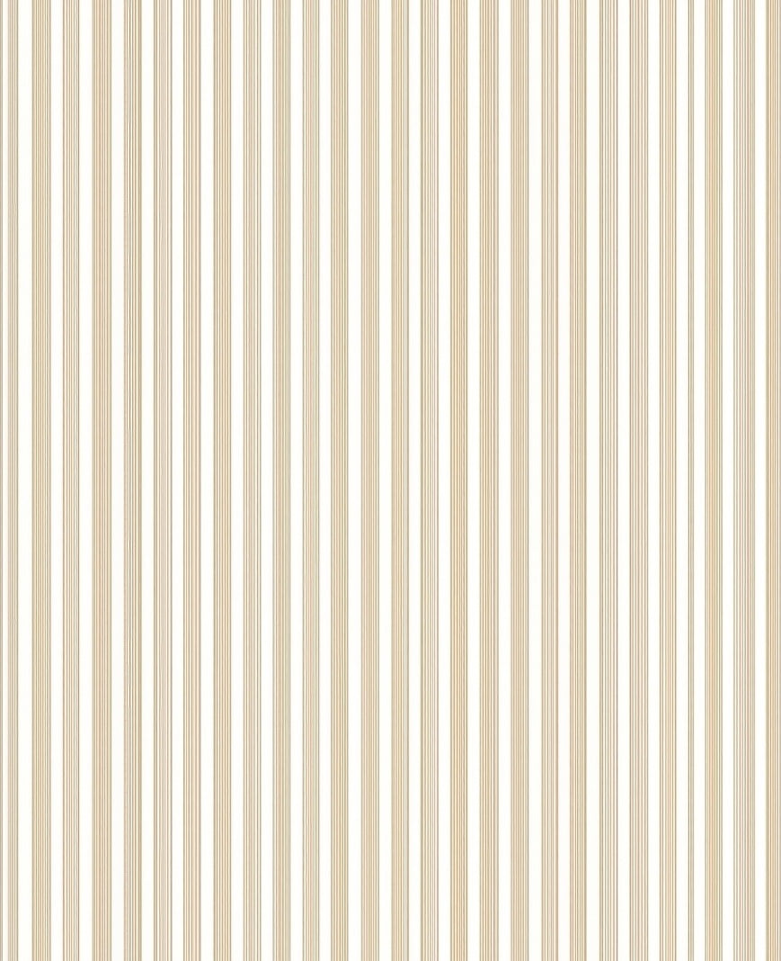 Elegant Beige Pinstripe Classic Design Rug